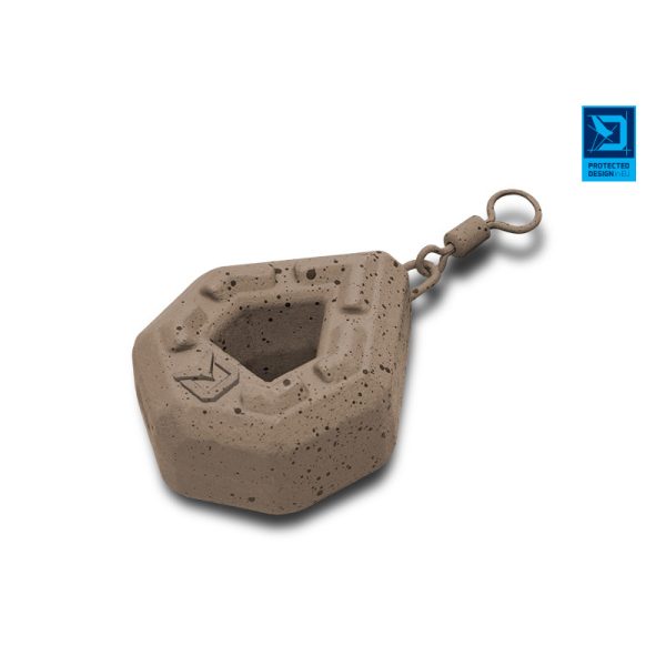 Delphin CyberBARBED Olovna Utež z Odprtino 200g