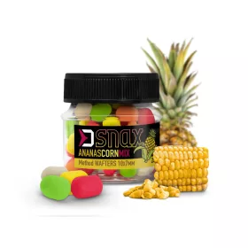   Delphin MIX D SNAX WAFT vaba 10x7mm/20g Koruza-Ananas wafters