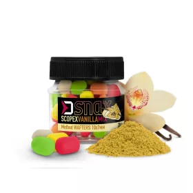   Delphin MIX D SNAX WAFT vaba 10x7mm/20g Scopex-vanilla wafters