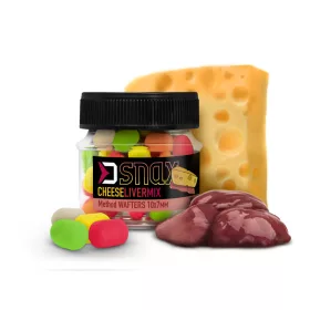 Delphin MIX D SNAX WAFT vaba 10x7mm/20g Sir - jetra wafters