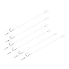 Delphin FLR Sting 8cm 0.22mm #6 Predvezana trnek brez brade s konico za vabo 6db