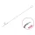 Delphin Proxi Sting Pleten trnek 8cm / 0,10mm / BARB #8 / Sting 5mm