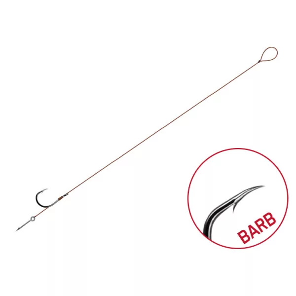 Delphin Proxi Sting Pleten trnek 12cm / 0,10mm / BARB #6 / Sting 5mm