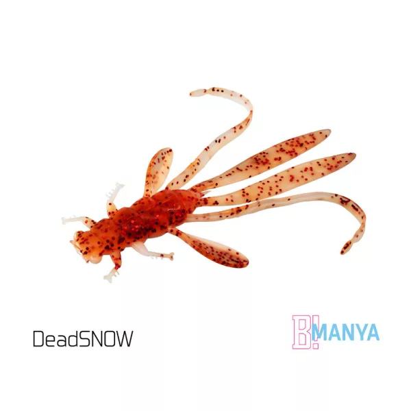 Delphin Manya UVs Nimfa - DeadSnow 10,5cm Plastična vaba 5db