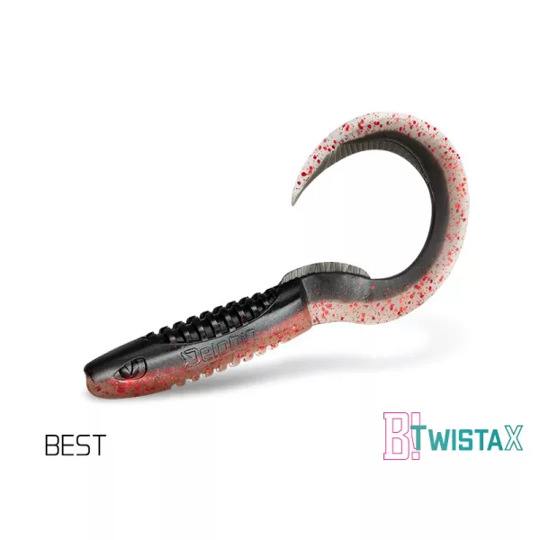 Delphin TwistaX Eeltail UVs - Best 15cm Plastična vaba 5 kos
