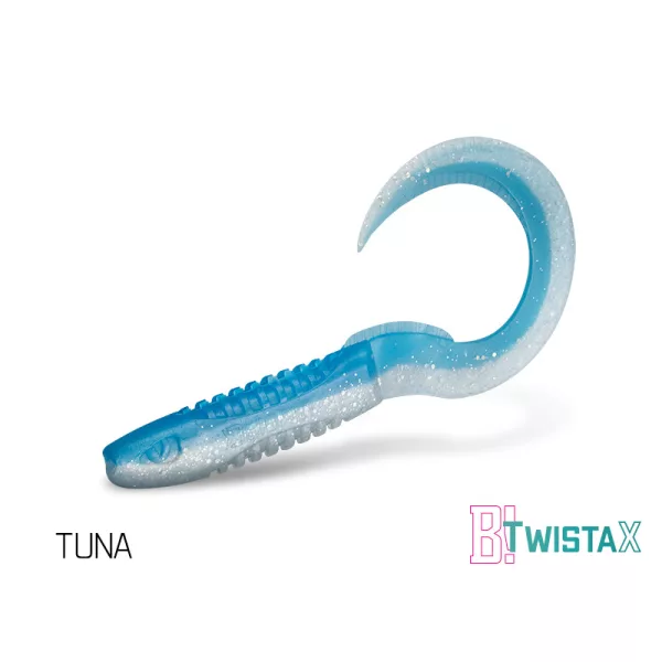 Delphin TwistaX Eeltail UVs - Tuna 15cm Plastična vaba 5 kos