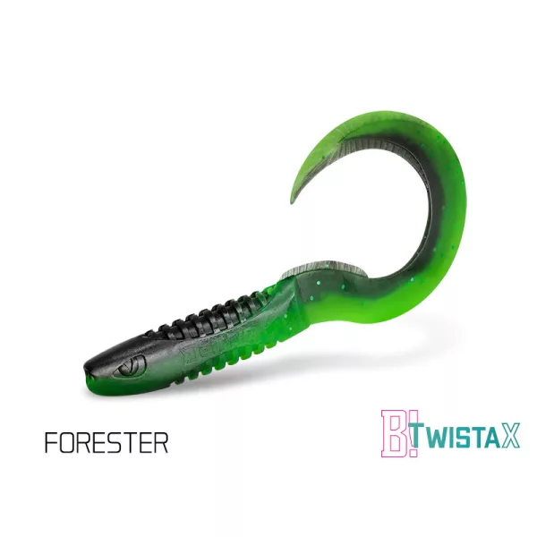 Delphin TwistaX Eeltail UVs - Forester 15cm Plastična vaba 5 kos