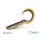 Delphin TwistaX Eeltail UVs - MudGold 6cm Plastična vaba 5 kos