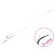 Delphin FLR Sting 8cm 0,22mm 10-ka z očesom, Brez brade, Predvezan trnek z bodico za vabo 6db