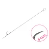 Delphin Proxi Sting 8cm 0,10mm 12, z zanko, brez bodice, predvezan trnek z bodico za vabo, 6 kosov