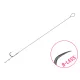 Delphin Proxi Sting 8cm 0,10mm 12, z zanko, brez bodice, predvezan trnek z bodico za vabo, 6 kosov