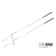 Delphin THE END Skin rig Pleten trnek 20cm/25lbs/#8