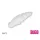 Delphin Bugo Sir 4cm 15kos White Plastična vaba