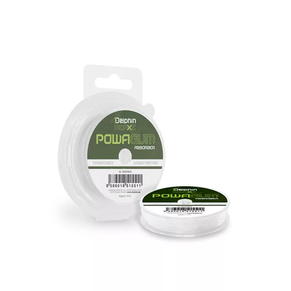 Delphin Reaxe PowaGum 1,2mm Absorber Prozoren Močna guma 10m