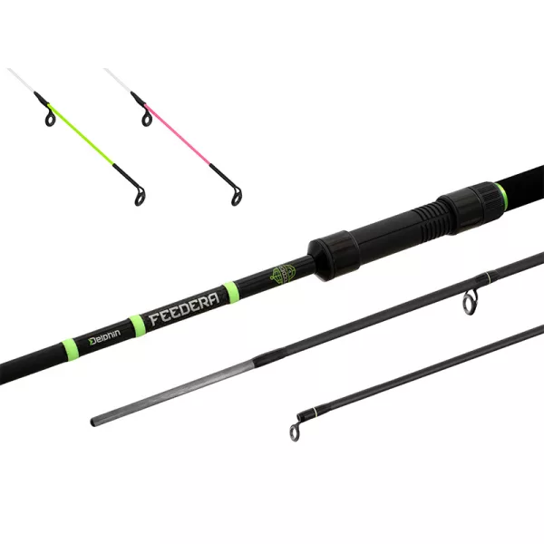 Delphin Feedera Softer Rumena Konicca palice