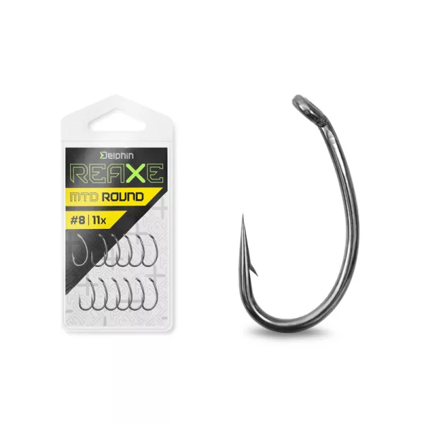Delphin Reaxe MTD Round Feeder trnek z ušesom in zalustjo #10 11 kosov