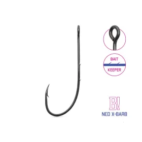   Delphin B! Neo X-Barb 1 Kavelj za čeburaško z ušesom in brado 10 kosov