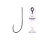 Delphin B! Neo X-Barb 3/0 Kavelj za čeburaško z ušesom in brado 10 kosov
