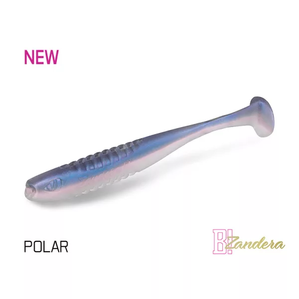Delphin Zandera FlexiFloat UVs Polar 12cm Plastična Vaba 5 kos