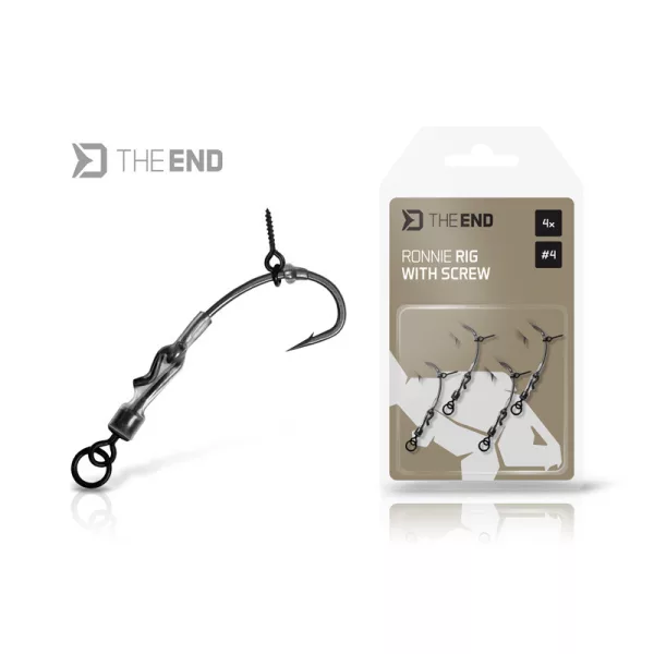 Delphin The End Ronnie Rig z vijakom za vabo 4 4 kosi