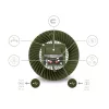 Delphin Ventix Ventilator z osvetlitvijo 4400mAh