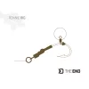 Delphin TheEnd Ronnie Rig 6 Pontyozó Horog Gyorskapcsos Forgóval 4db