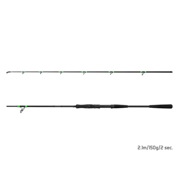 Delphin MonstaX 2,10m 150gr 2 részes Harcsázó Bot