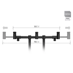   Delphin RPX ProMax BlackWay Elülső FlexiMag Buzz Bar 3 Bothoz 30-45cm