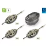 Delphin Method Quix Reaxe Feeder L 3+1 Method Kosár Szett Töltőszerszámmal 30gr, 40gr, 50gr