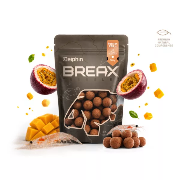 Delphin BreaX PassionKRILL Krill-Mangó 20mm Bojli 300gr