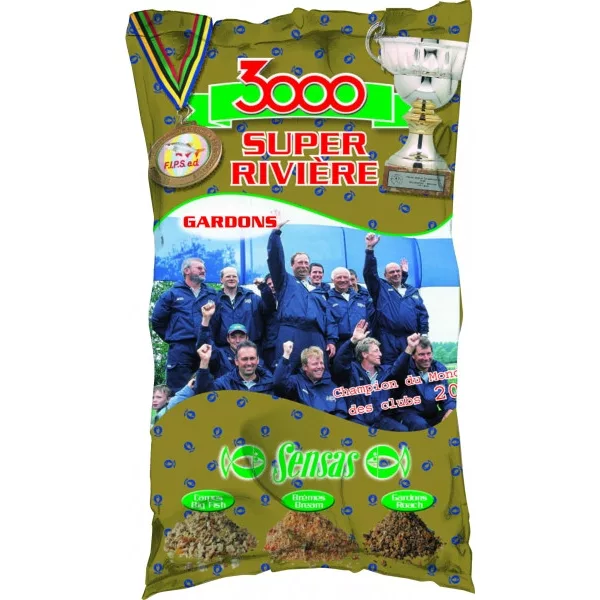 Sensas 3000 Super River Roach Vaba 1kg