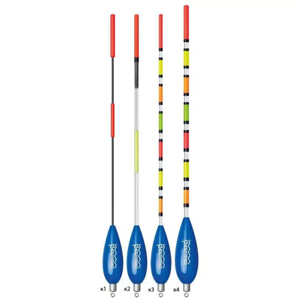 Cralusso Önsúlyos K 3 multicolor 2,5 4+2,5gr Waggler úszó