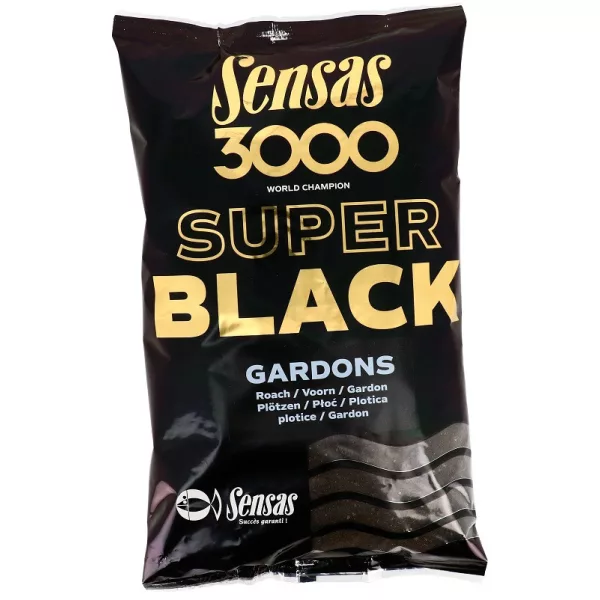 Sensas 3000 Super Black Roach Vaba 1kg