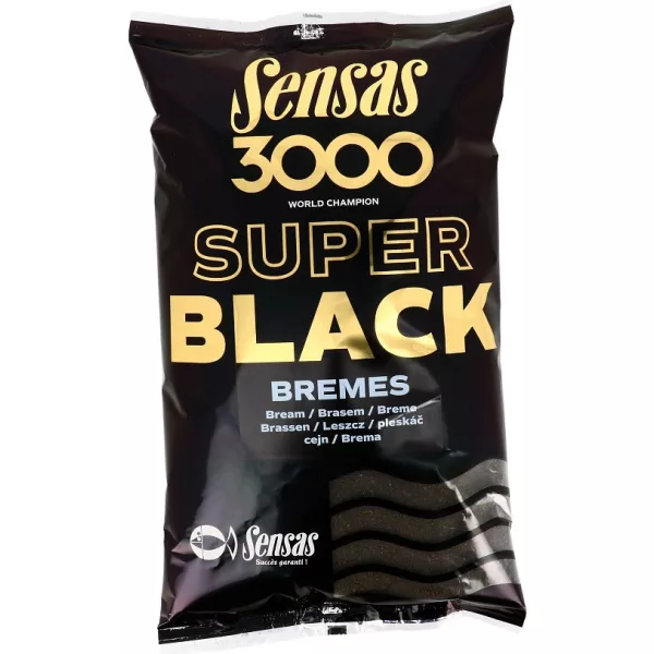Sensas 3000 Super Black Bream Vaba 1kg