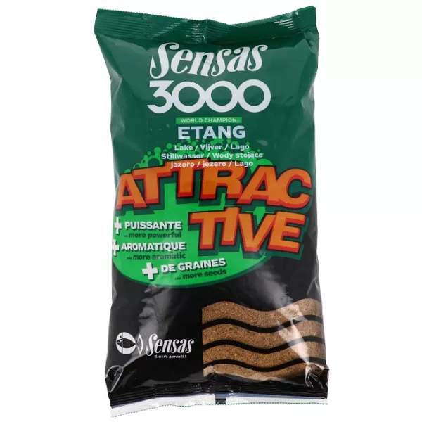 Sensas 3000 Attractive Lake Krmilo 1kg