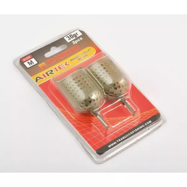 Trabucco Airtek Maggot-Pellet L 30gr Method Košara 2 kosa