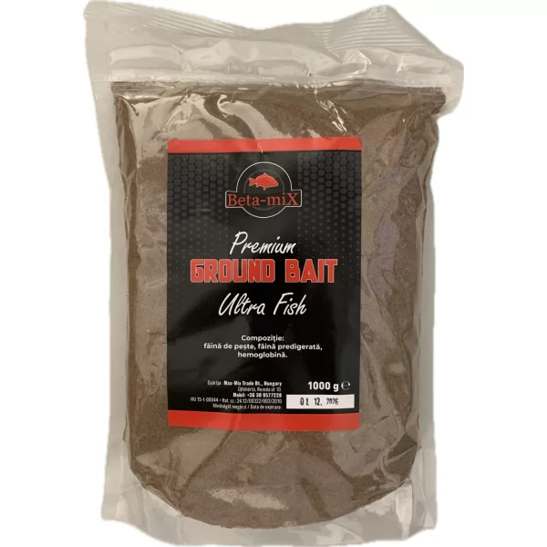 Betamix Krmna mešanica Premium Ultra-Fish Method Mix Ribji 1000gr