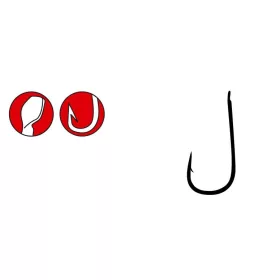 Gamakatsu LS-1310B Hooks Bronze #12 trnek