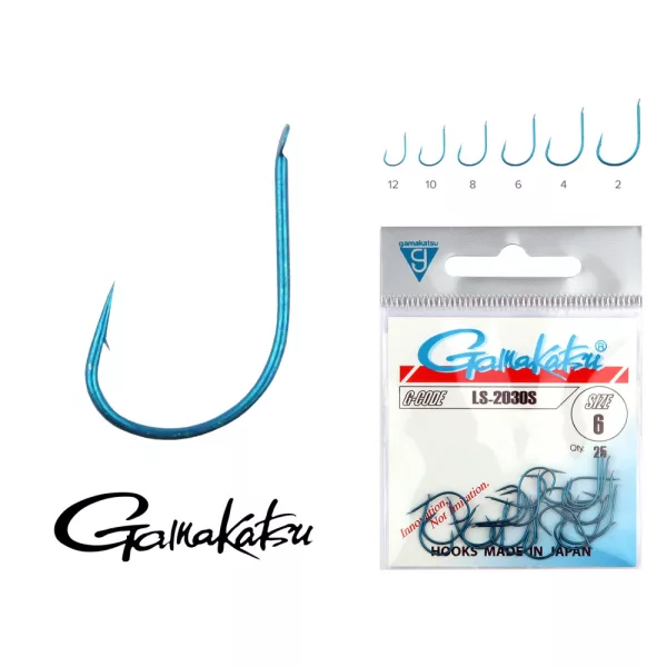 Gamakatsu LS-1810B/016 Bronz 16 25db/csomag Trnek za hranjenje z lopatko in brado