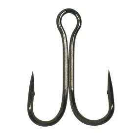   Gamakatsu Preda Double 21 Hooks Black Dvojišna kljuka z očesom in brado #6