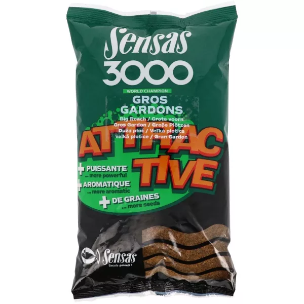 Sensas 3000 Privlačen Velika Rdečeoka Krmilo 1kg