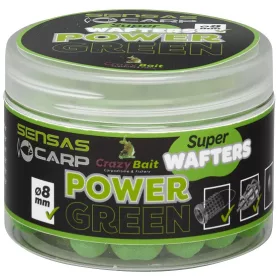 Sensas Wafters Super Power Green Česen 8mm Wafters 80gr