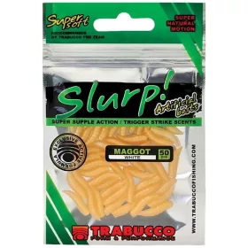   Trabucco Slurp Bait Maggot Natural White Bela Umetni črv 50db