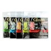 Gamakatsu G-Carp Wide Gape Super Črn 6 10 kosov/paket Z očesom Mikro zadrga Kraparski trnek