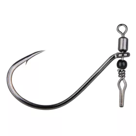 Gamakatsu Preda Swivel Shot Black Hooks #2 Trnek z vrtljivko