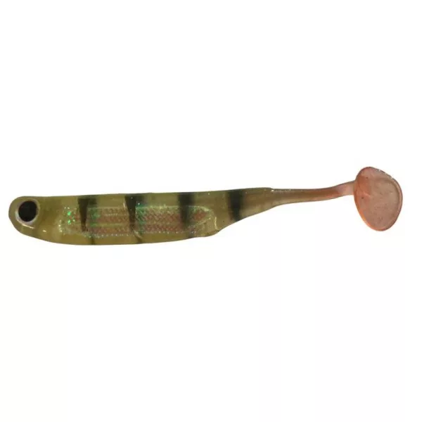 Rapture Power Minnow Hummer Tail 7,5cm Perch Plastična vaba 6 kosov