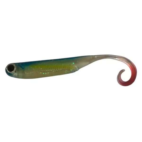 Rapture Power Minnow Curly Tail 7,5cm Ocean Shiner Plastična vaba 6 kosov