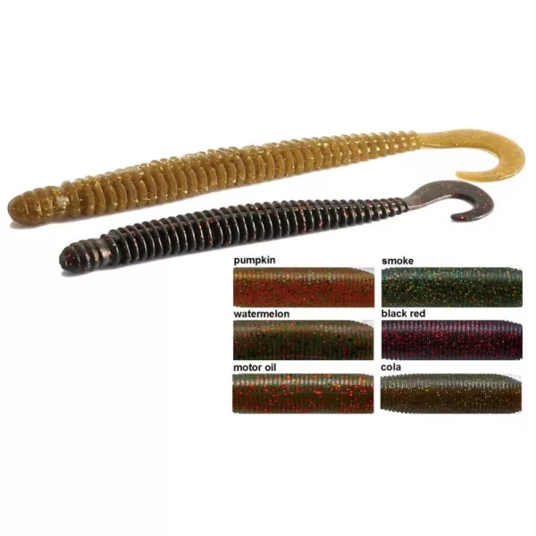 Rapture W. Intruder Ct 12cm Črna&Rdeča Mehka gumijasta vaba 10db