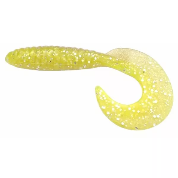Rapture Fun Tail Grub 8,5cm Chartreuse Ghost Plastična vaba 10 kosov