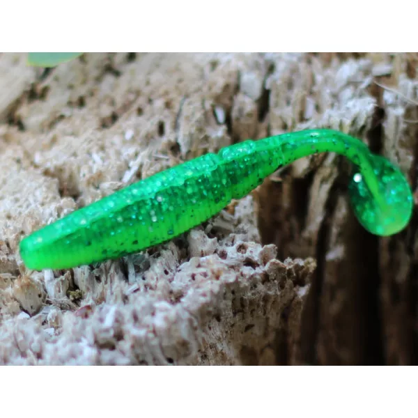 Rapture Power Shad Dual 10cm lime Yellow Plastična vaba 8 kosov